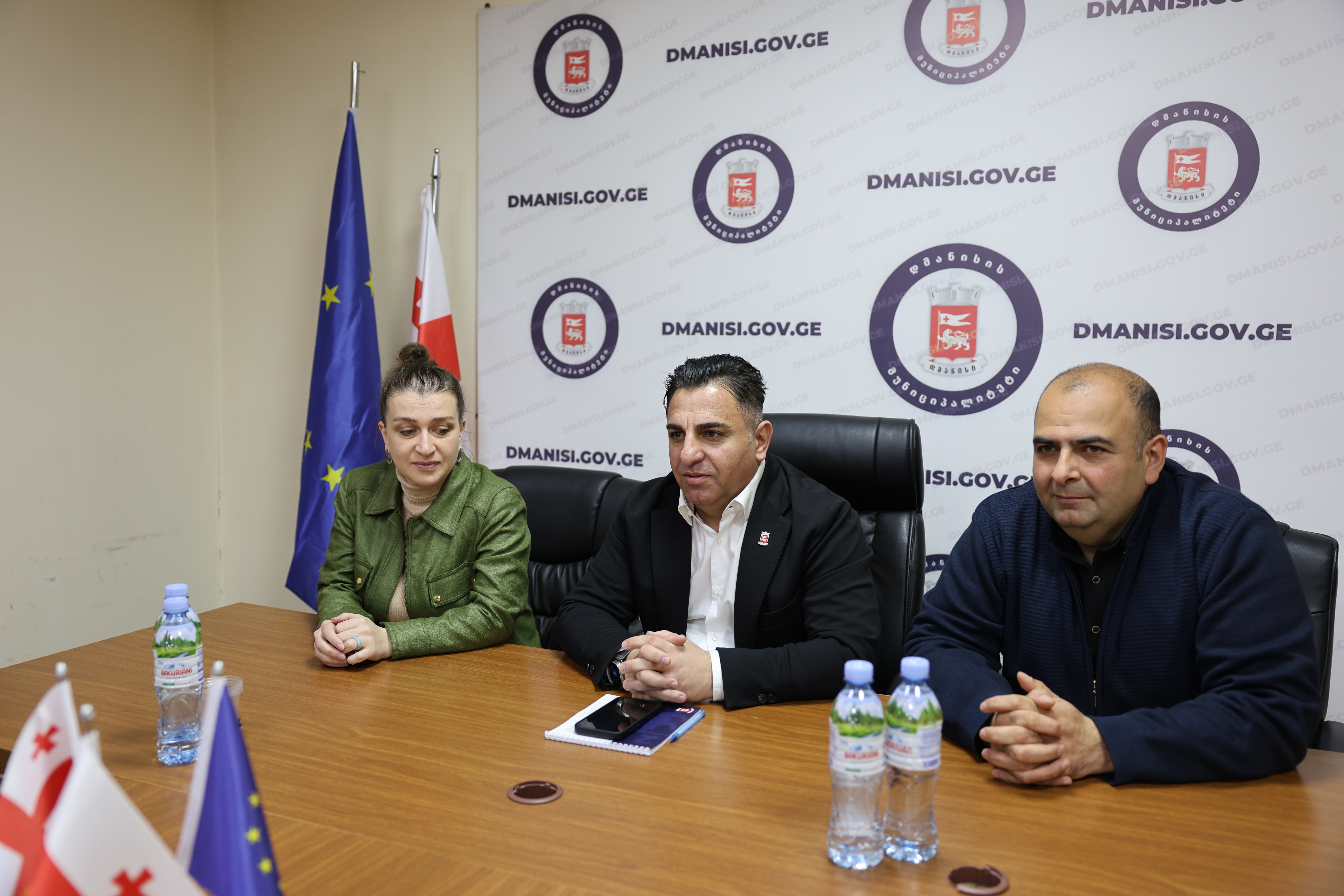 ქალაქ დმანისის N1 საჯარო სკოლის მე-8 და მე-9 კლასის მოსწავლეებთან შეხვედრა გაიმართა
