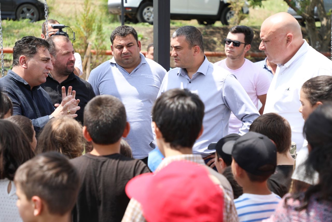Dmanisi bələdiyyəsinə daha bir yeni istirahət məkanı əlavə olunub