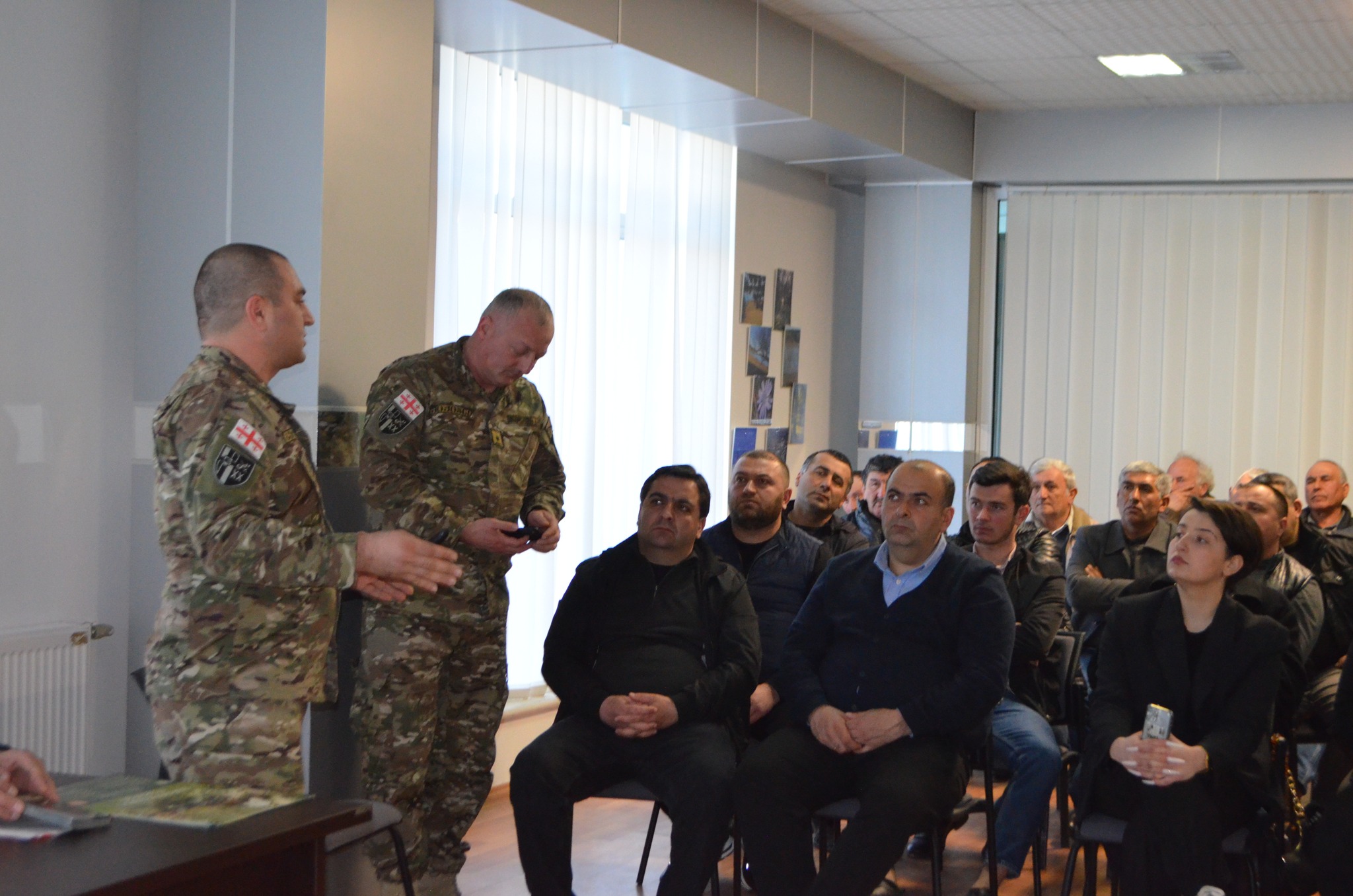 დმანისის  მუნიციპალიტეტში ტერიტორიული რეზერვის შესახებ საინფორმაციო შეხვედრა გაიმართა