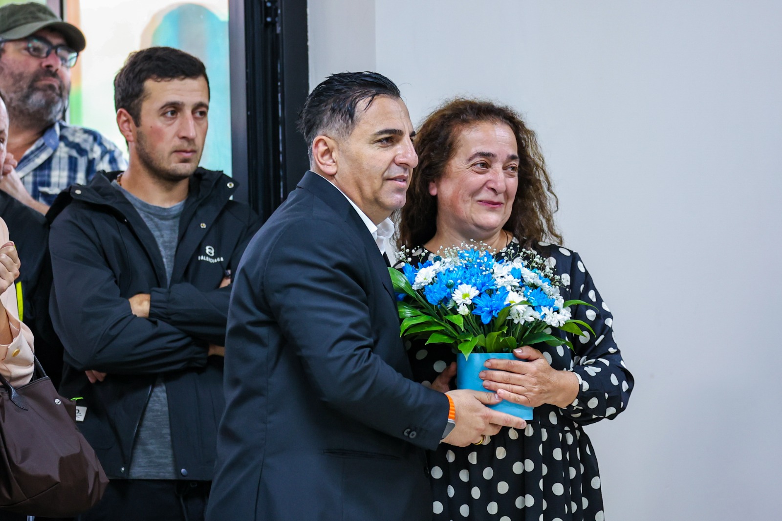დმანისის მუნიციპალიტეტის მერმა, კობა მურადაშვილმა, ქვემო ქართლში სახელმწიფო რწმუნებულის მოვალეობის შემსრულებელ ილია ჯალაღანიასთან, საქართველოს განათლების, მეცნიერებისა და ახალგაზრდობის მინისტრის მოადგილე თამარ მახარაშვილთან, საკრებულოს თავმჯდომარე პაატა ყ
