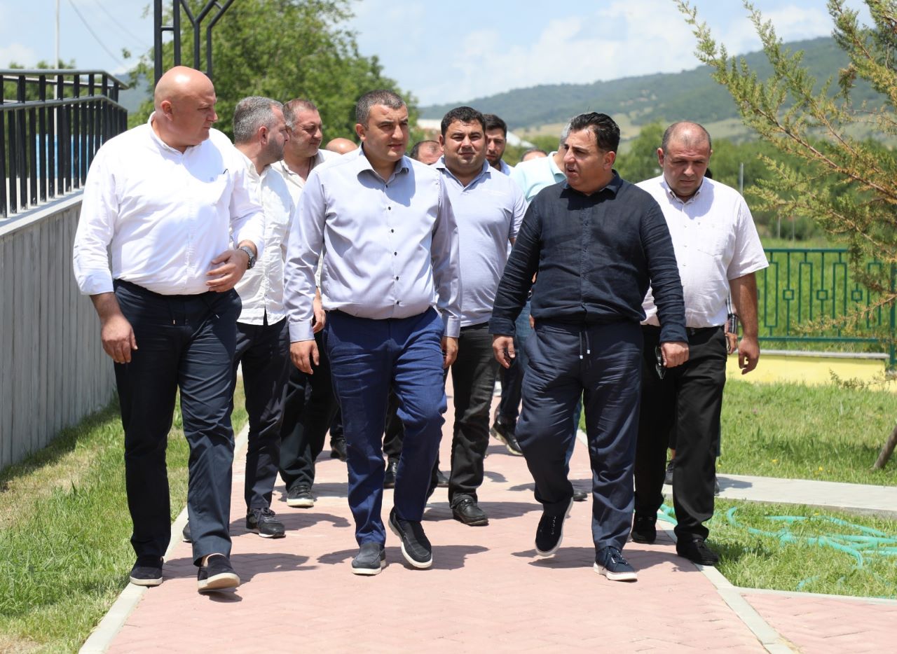 Dmanisi bələdiyyəsinə daha bir yeni istirahət məkanı əlavə olunub